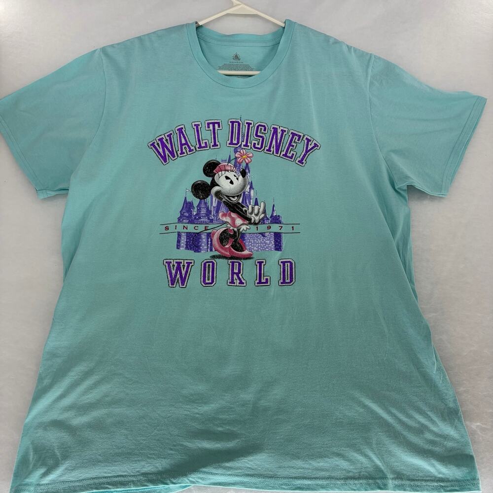 Disney Parks Walt Disney World Since 1971 Minnie Mouse Tee 2XL Mint